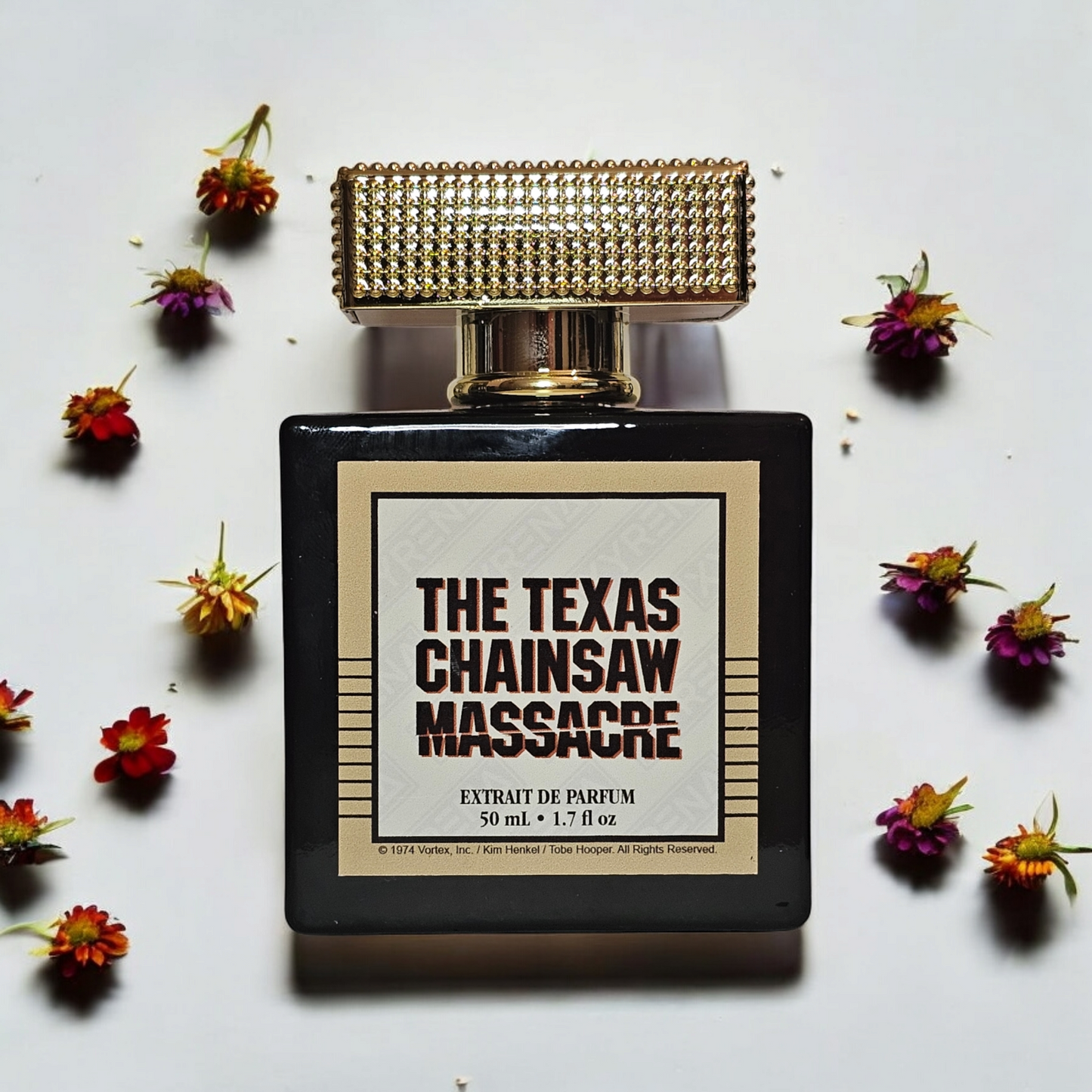 Xyrena Texas Chainsaw Massacre Fragrance Samples. Try today - available in 1ml, 2ml, & 5ml samples.