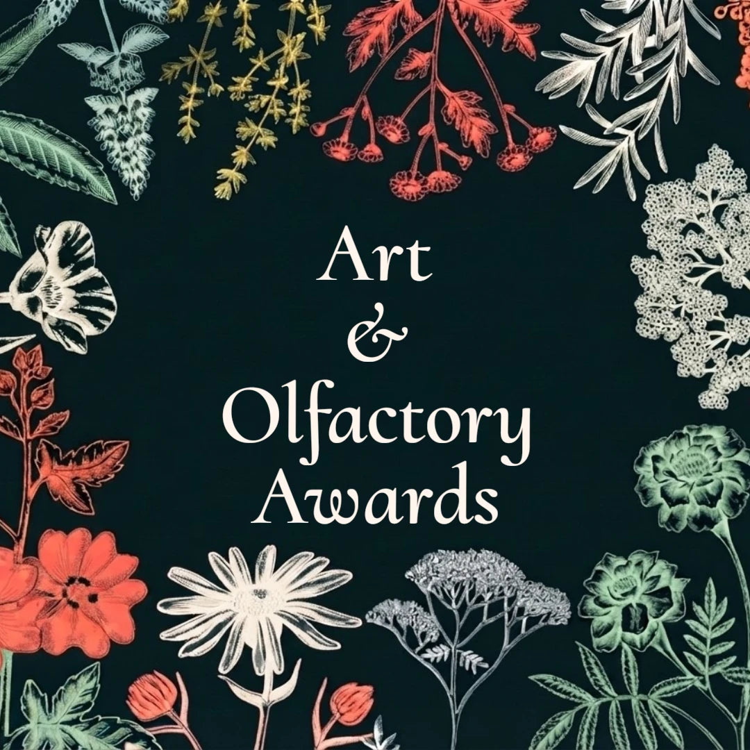 Art and Olfactory Awards collection. Perfume samples from award winning and nominated perfumes. Available in 1ml, 2ml and 5ml samples