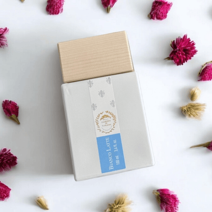 Bianco Latte Giaradini de Toscana perfume fragrance samples in 1ml, 2ml, and 5ml sizes, offering a luxurious and versatile scent experience.