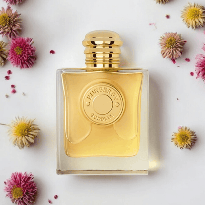 Burberry Goddess perfume fragrance samples in 1ml, 2ml, and 5ml sizes, offering a luxurious and versatile scent experience.
