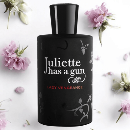 Juliette Has A Gun Lady Vengence perfume fragrance samples in 1ml, 2ml, and 5ml sizes, offering a luxurious and versatile scent experience.