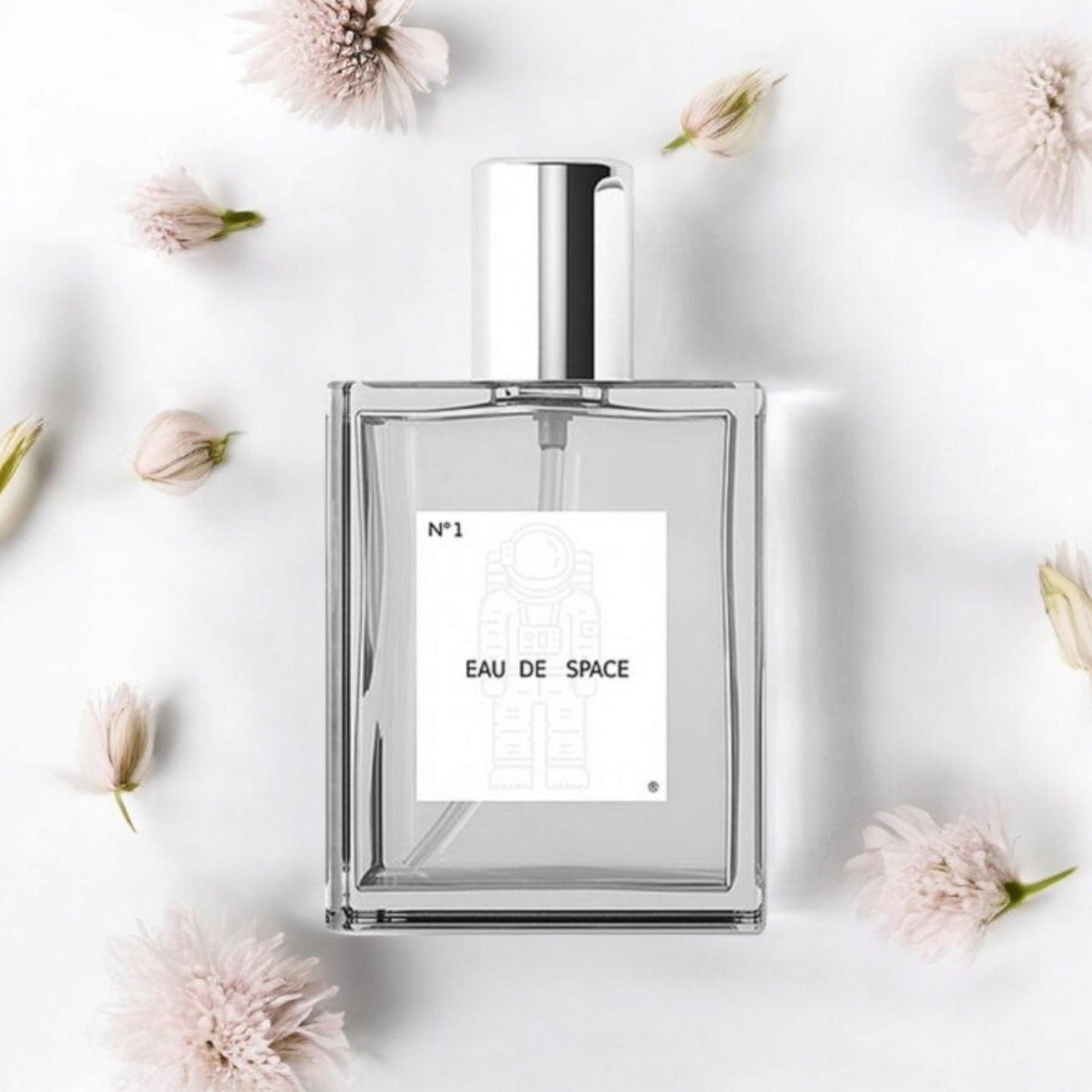 The smell of space by eau de space perfume fragrance samples in 1ml, 2ml, and 5ml sizes, offering a luxurious and versatile scent experience.