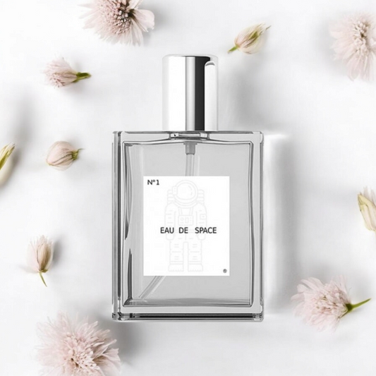 The smell of space by eau de space perfume fragrance samples in 1ml, 2ml, and 5ml sizes, offering a luxurious and versatile scent experience.